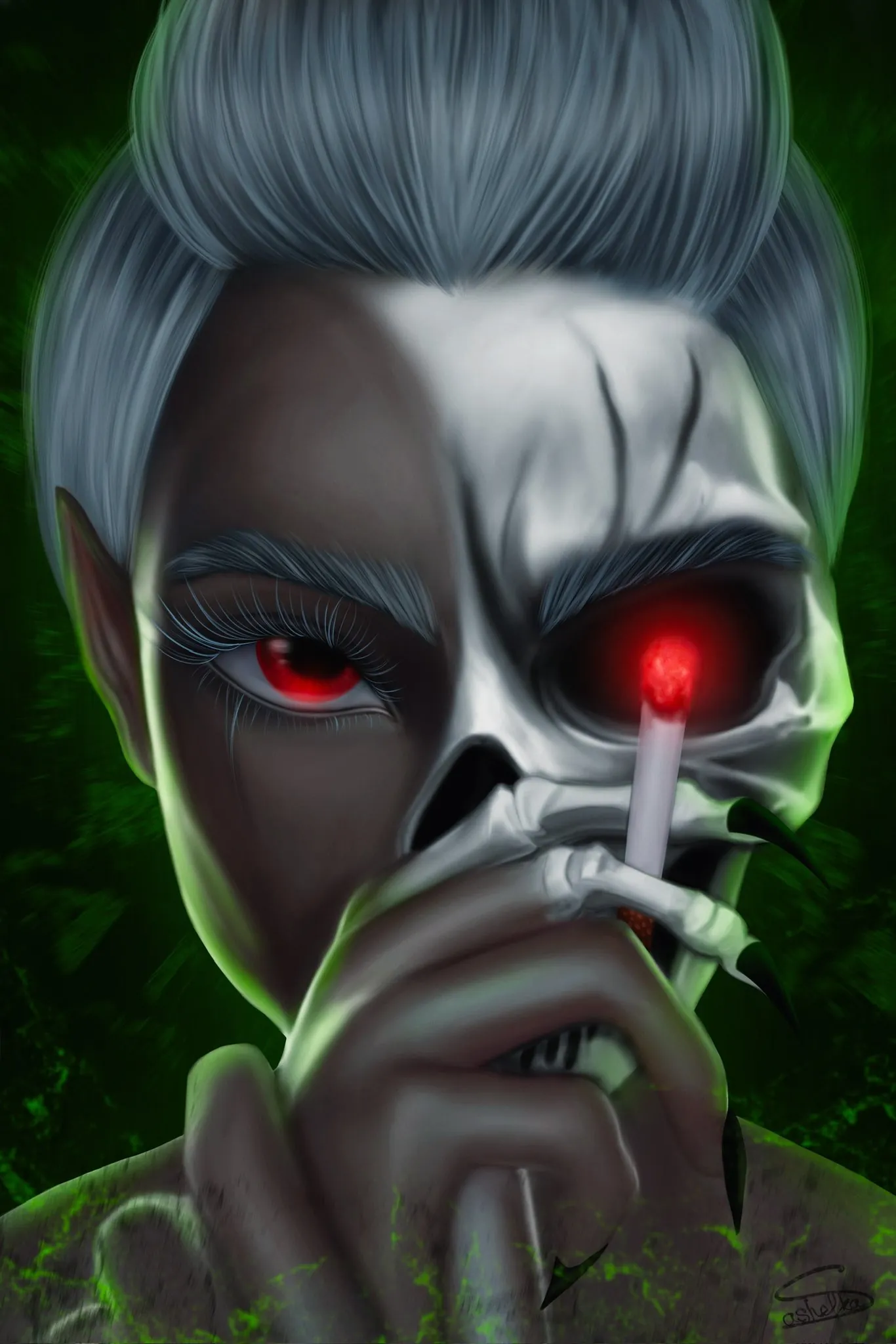 Lilith Firesire artwork detail