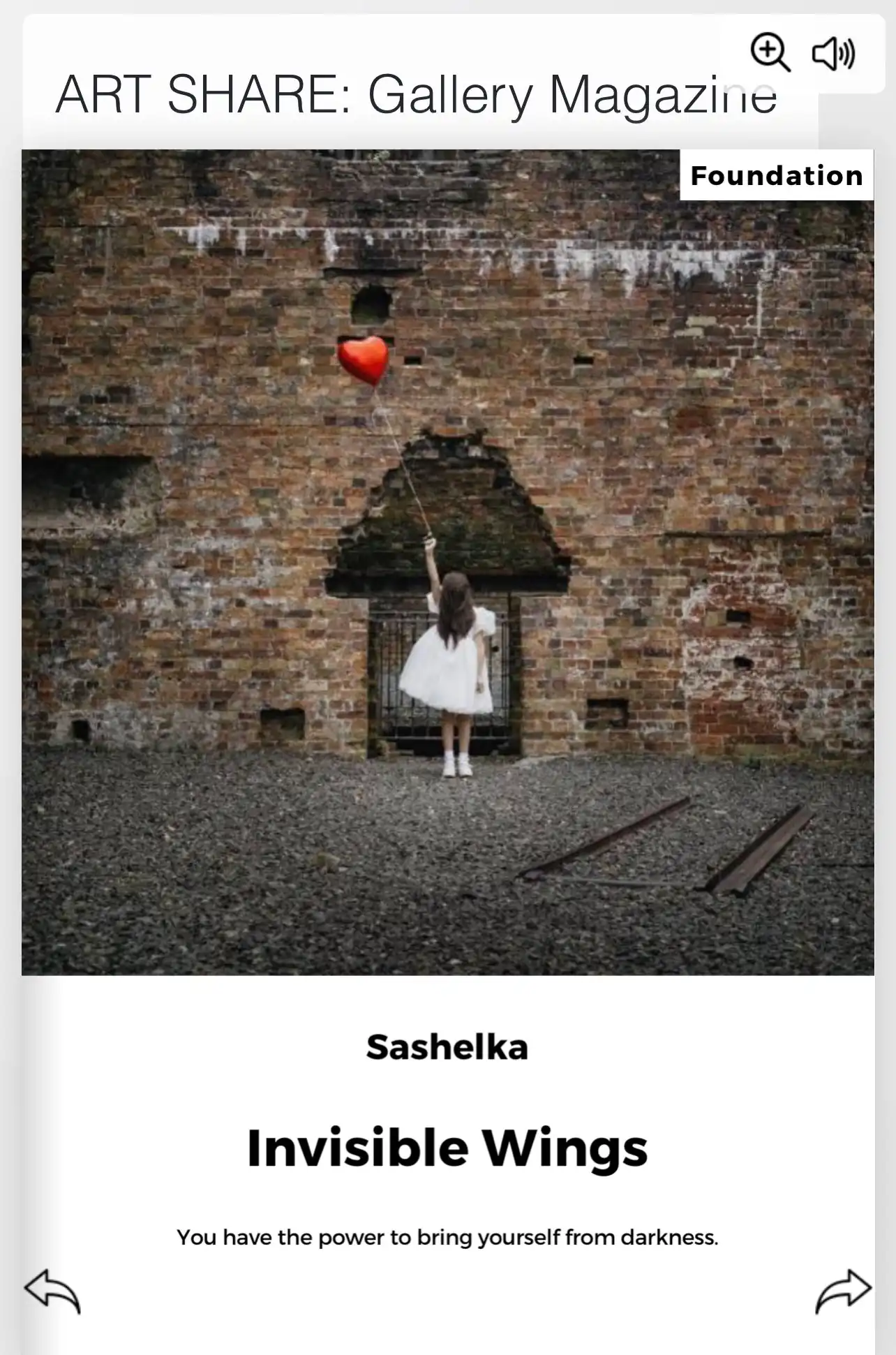 Art Share Gallery magazine feature