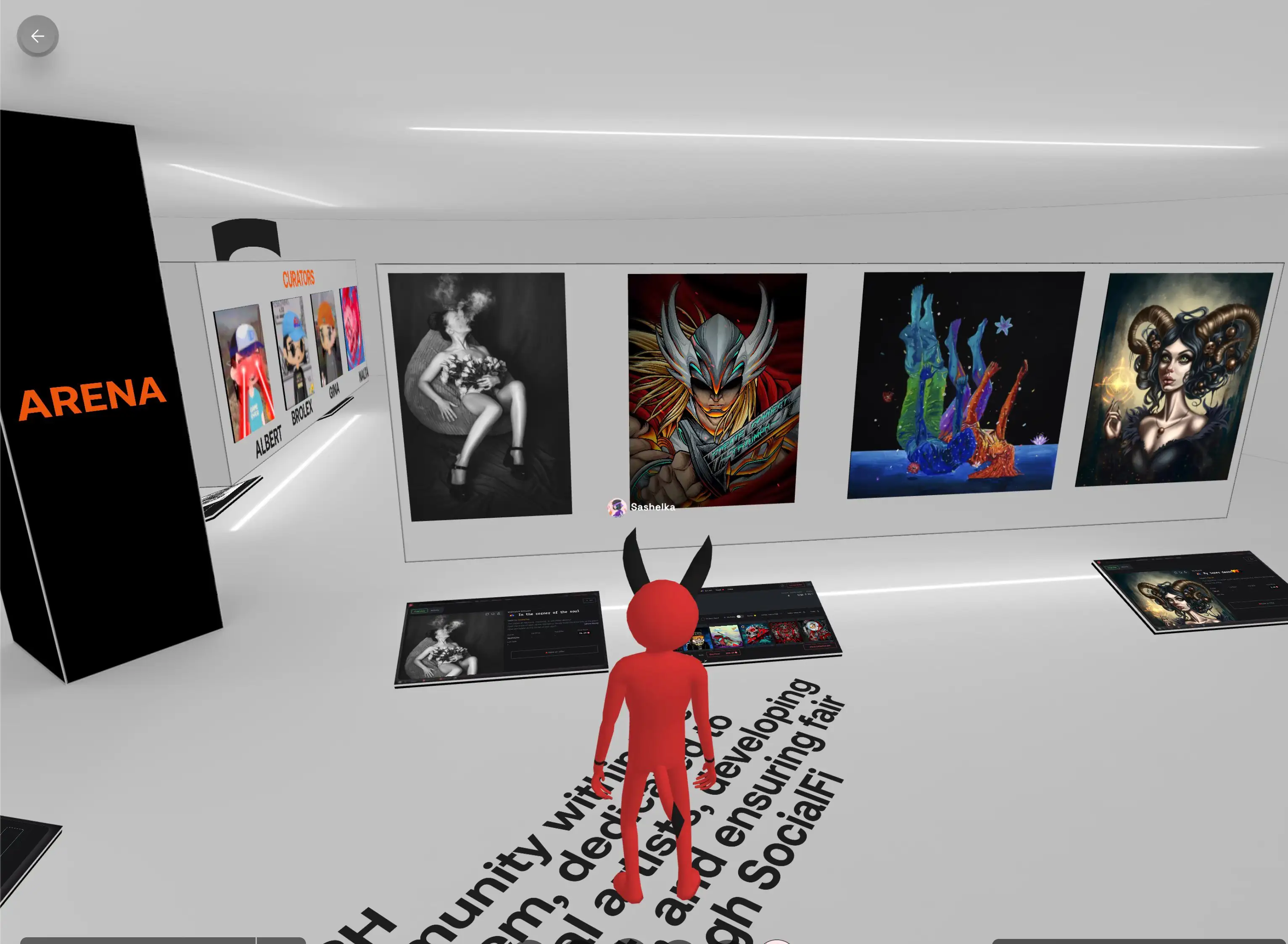 Arena Art Triumph installation view