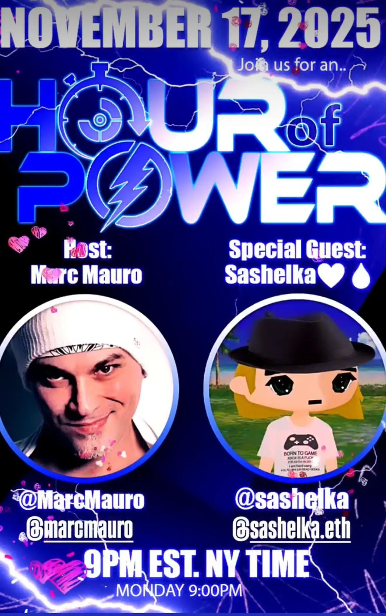 Hour of Power solo interview poster
